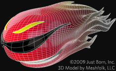 HOT TAMALES® 3D Wireframe